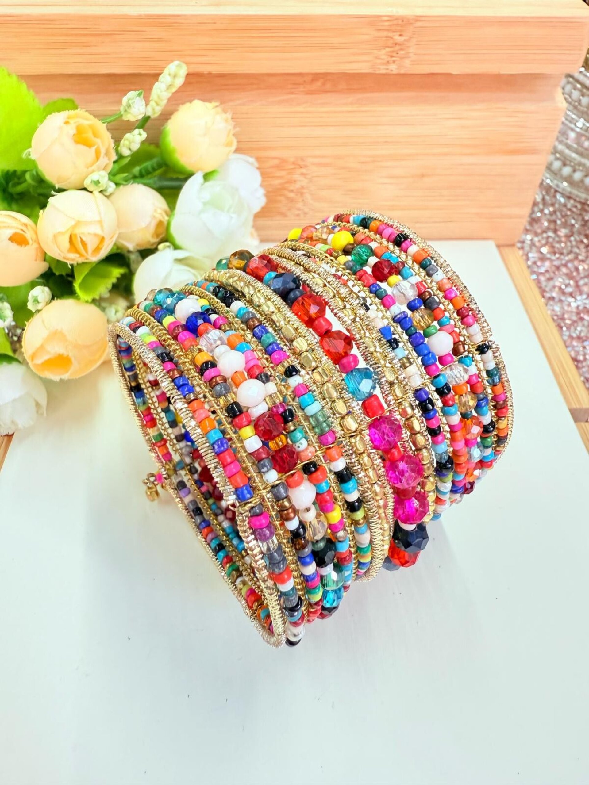 BRAZALETE ABALORIOS - 4