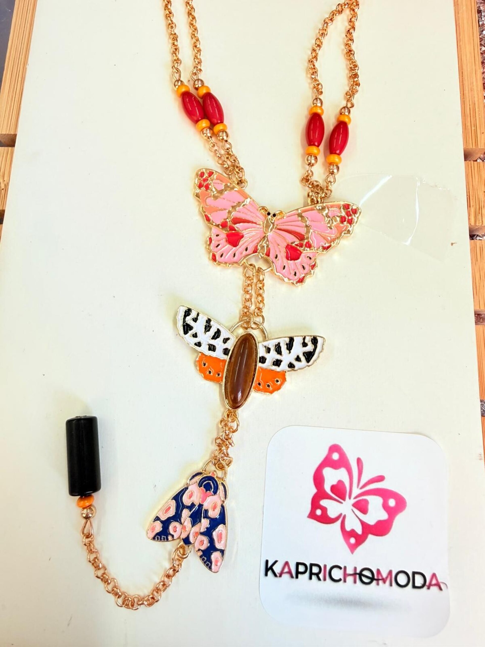 Collar mariposas - 2